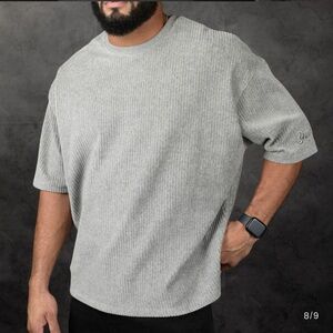 Youngla men’s corduroy oversized tee